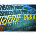 blue knitting animal proof net